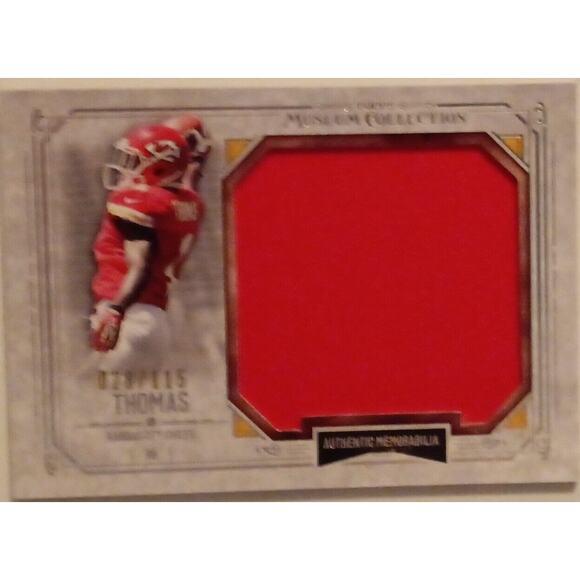 2014 Topps Museum De'Anthony Thomas Jumbo Relic 28/115 - Picture 5 of 5